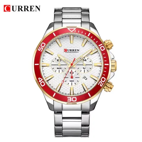 CURREN 8309 — Reloj de hombre en acero inoxidable