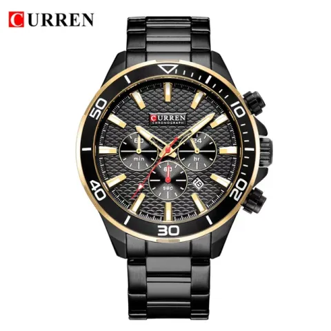 CURREN 8309 — Reloj de hombre en acero inoxidable
