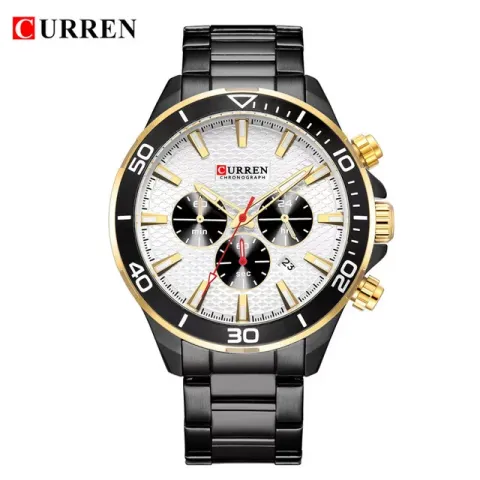 CURREN 8309 — Reloj de hombre en acero inoxidable