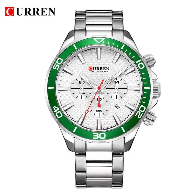 CURREN 8309 — Reloj de hombre en acero inoxidable